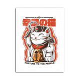 affiche chat japonais mignon