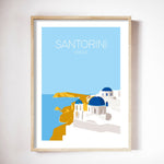 Cadre vintage Santorini