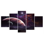 tableau photographie espace rose