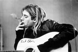 tableau photo de Kurt Cobain