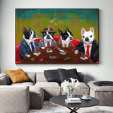 tableau chiens alcooliques