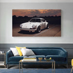 tableau porche blanche