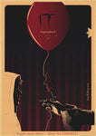 Affiche film horreur ballon rouge