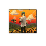 tableau Tyler champ de tournesol