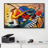tableau peinture instrument