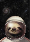tableau d’un furet astronaute