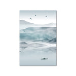 tableau sommet et nuages