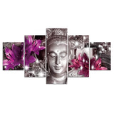 tableau statue de bouddha en or