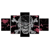 tableau drapeau pirate dark