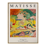 Vintage Retro Picasso Matisse Poster Nordic Decor Canvas 