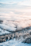 tableau photo grandes montagnes de neige