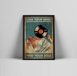 tableau vintage vinyle
