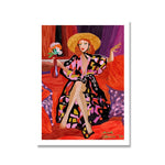 Affiche peinture femme mexicaine