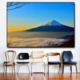 tableau sommet en neige
