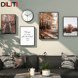 tableau escalier dans la montagne