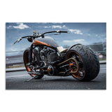 Cool Motorcycle Heavy Locomotive Prints Autocycle Posters 