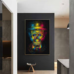 tableau Skull Gentleman