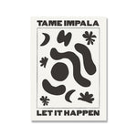 Tame Impala Abstract Color Print Quote Poster Music Song 