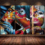 affiche girl graffiti