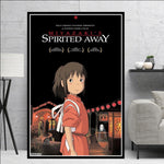 Canvas Painting Spirited Away Chinese Movie Hayao Miyazaki 