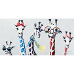 Affiche girafez pop art