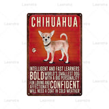 tableau Tin Sign