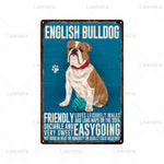 tableau Tin Sign