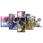 tableau skull en sucre