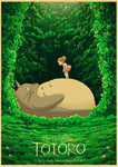 Affiche totoro et animaux