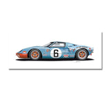 tableau voiture collection 24h tu mans