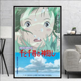 Canvas Painting Spirited Away Chinese Movie Hayao Miyazaki 