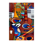 tableau peinture instrument