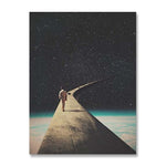 tableau grand pont dans l’espace