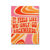 Tame Impala Abstract Color Print Quote Poster Music Song 