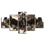tableau statue aile d’ange