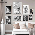 tableau noir et blanc talon noir