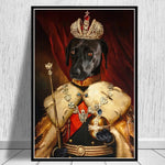 Cadre chien empereur