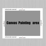 tableau vintage moon