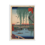 Vintage Japanese Landscape Poster Prints Wave Kanagawa Art 