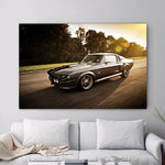 tableau d’une Mustang Shelby