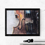 tableau retro violon