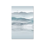 tableau sommet et nuages