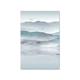 tableau sommet et nuages