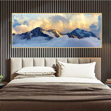 tableau sommet dans les nuages
