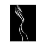 tableau femme sexy fond noir