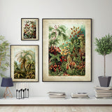 tableau abstrait de la jungle