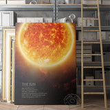 tableau affiche The sun