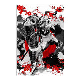 Japan Bushido Samurai Creativity Kanji Canvas Painting 