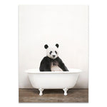 Cadre baignoire panda