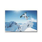 tableau montagne snow board
